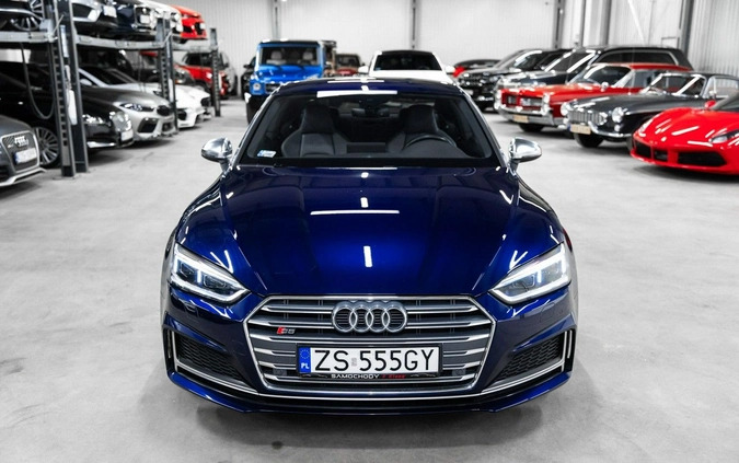 Audi S5 cena 177000 przebieg: 78000, rok produkcji 2017 z Rumia małe 781
